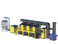 吸附濃縮+催化燃燒（CO）組合機(jī)