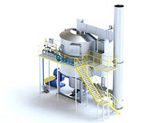 旋轉(zhuǎn)蓄熱式熱氧化爐設(shè)備